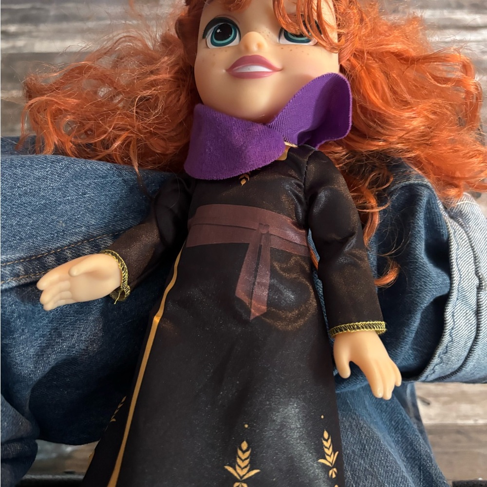 Red and Purple Doll with Accessories